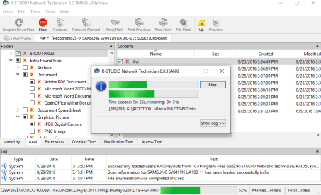 Proceso de recuperación de datos