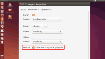 Définition des permissions pour R-Studio Agent pour Linux