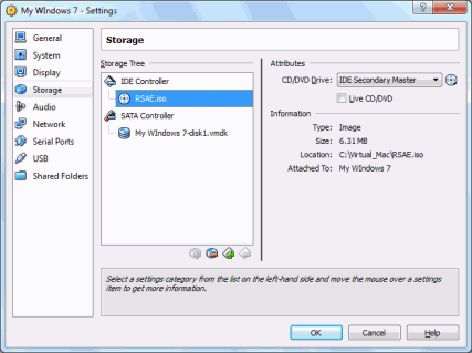 Data Recovery from Virtual Machines: Connecting an ISO image of R-Studio Agent Emergency