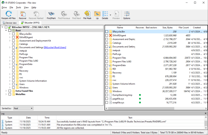 Folder/file structure