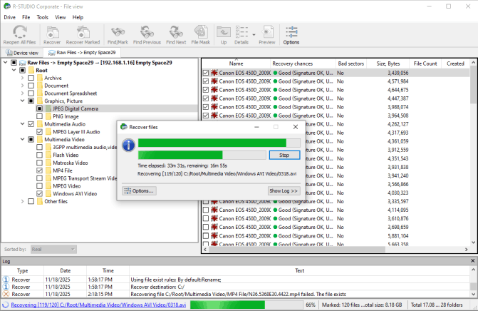 Процесс восстановления