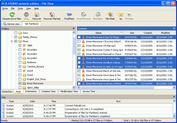 Folder/File Structure of the Remote Computer