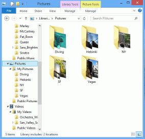 ไฟล์ผู้ใช้บน Windows 8 ดิสก์ C: