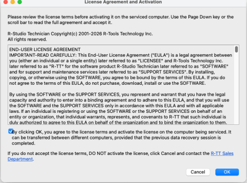 License Agreement