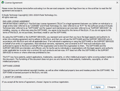 License Agreement
