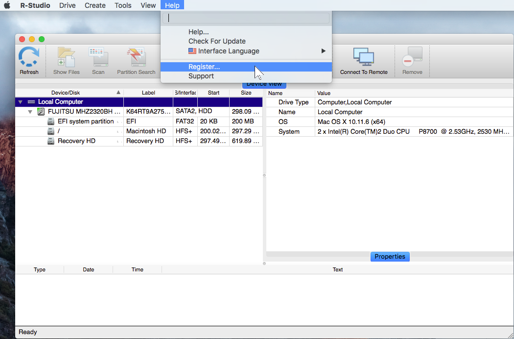 R-Studio 7.5 build 191805 for macOS