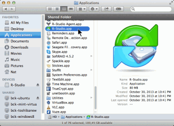 R-Studio for Mac install/uninstall/register