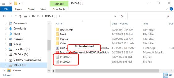 Struktura folderów/plików i pliki/foldery do usunięcia