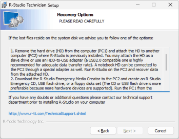 Installation options