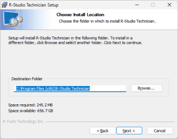 Install folder