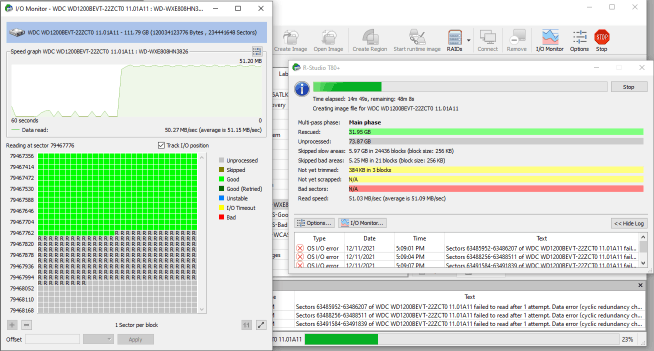 Processo de imagem multi-passagem no R-Studio