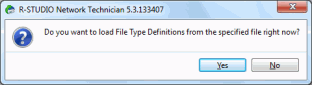 Создание пользовательского известного типа файла для R-Studio: Loading the File