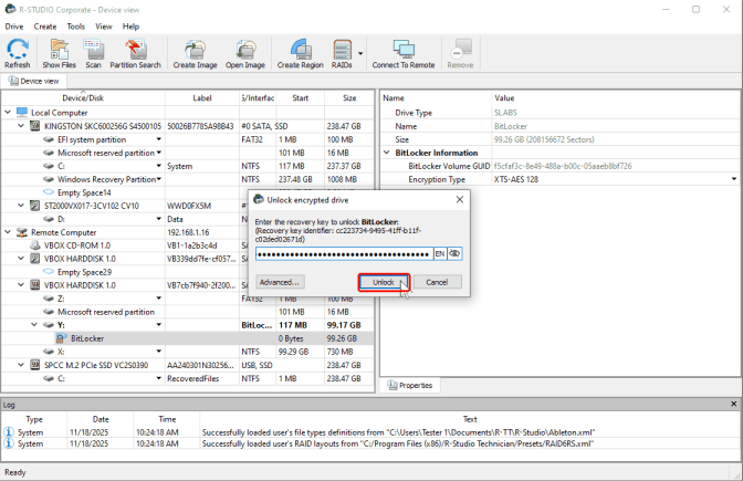 Контейнер с BitLocker