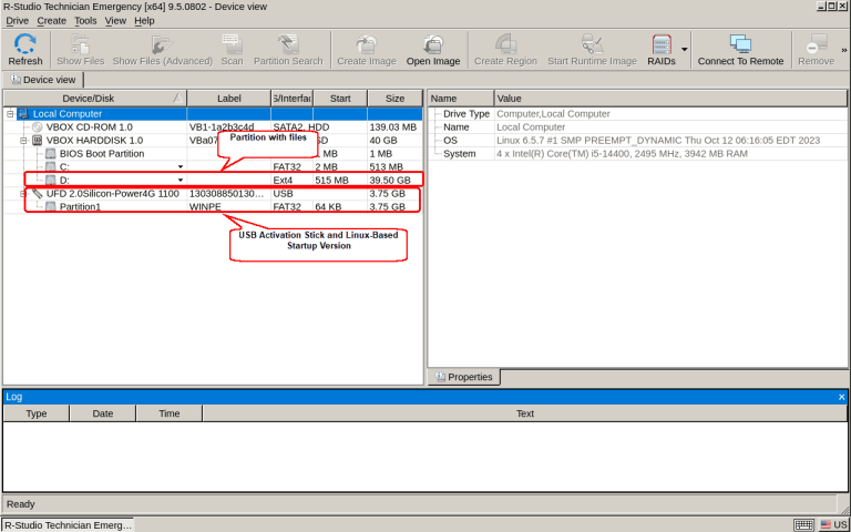 Главная панель